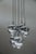 Chromed Chandelier from Kaiser Leuchten, Germany, 1960s For Sale - Image 4 of 17