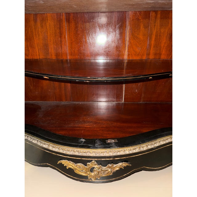 Napoleon III Boulle Marquetry Side Cabinet Mid-19th Century For Sale - Image 17 of 18