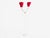 Ah Belysing, Floor Lamp, White Lacquered Metal, Red Fabric, Sweden, 2000s For Sale - Image 4 of 11