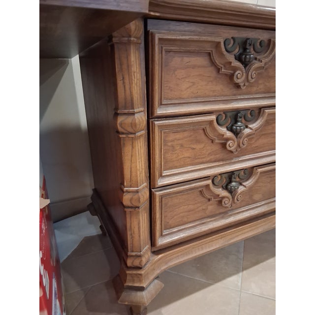 Brown Vintage Stanley Furniture Dresser For Sale - Image 8 of 12