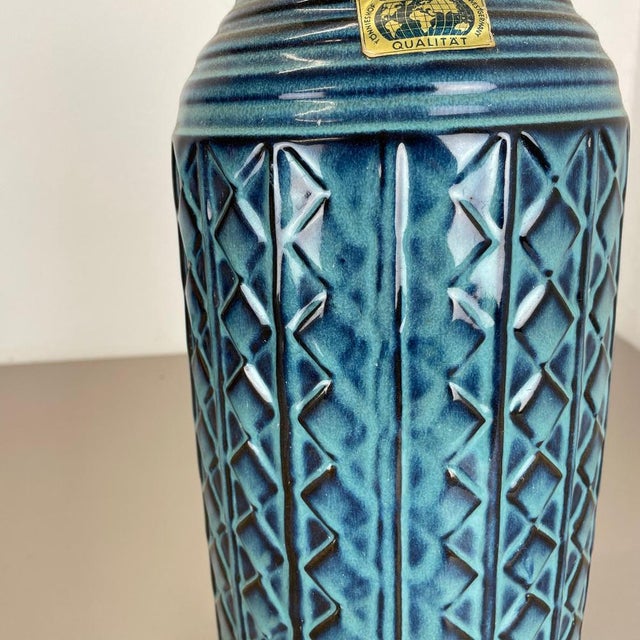 Large Brutalist Fat Lava Ceramic Vase from Carstens Tönnieshof, Germany, 1970s For Sale - Image 10 of 18