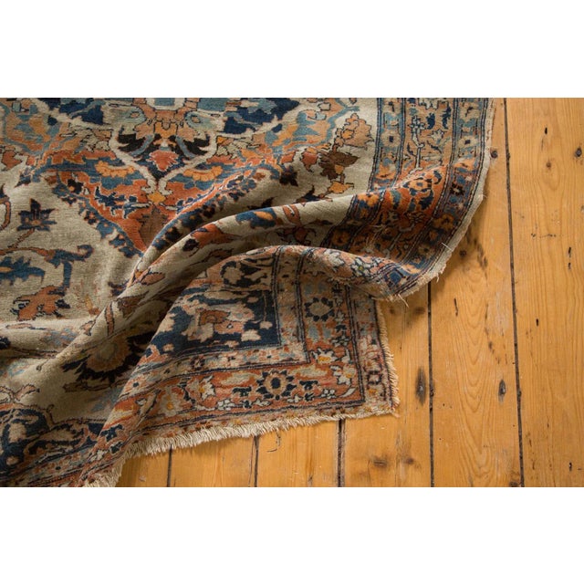 1910s Antique Haji Jalili Tabriz Rug - 4' x 5'7" For Sale - Image 5 of 11