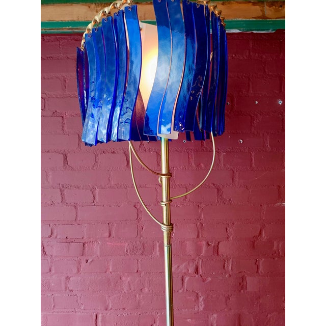 Blue Floor Lamp by Toni Cordero for Artemide, 1990s For Sale - Image 8 of 15