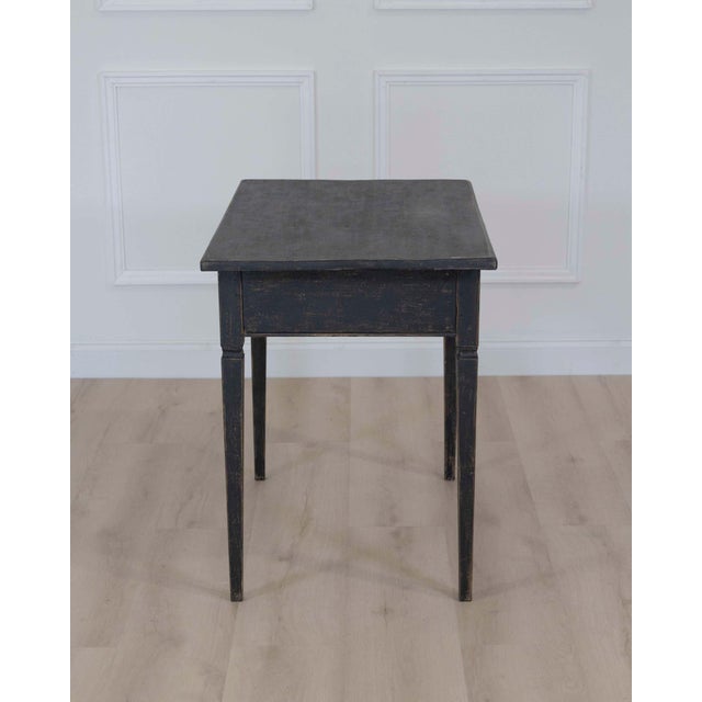 Wood Early 19th Century Gustavian Writing Desk For Sale - Image 7 of 8