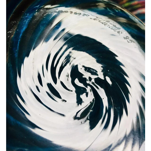 1985 Paolo Venini "Canne Retorte" Murano Vase, Italy For Sale In Los Angeles - Image 6 of 11