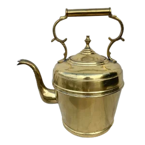 19th Century Brass Kettle