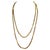 Vintage 63 Gm 18 Karat Yellow Gold Handmade Chain 30 Inch Unique Opera Length For Sale - Image 17 of 18