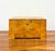 A handsome vintage cigar humidor by Thompson & Co., crafted with richly figured burl wood in a warm honey finish. The case...