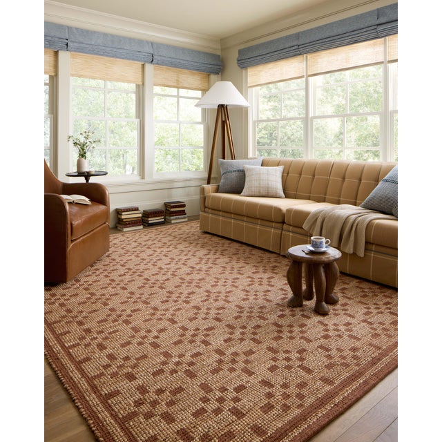 The Judy Collection from Chris Loves Julia x Loloi is a handwoven area rug made with natural fibers for an easygoing yet...