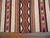1920s Multicolor Geometric Tribal Antique American Navajo Rug 3'6" X 5'9" Flatweave Wool Carpet For Sale - Image 4 of 6