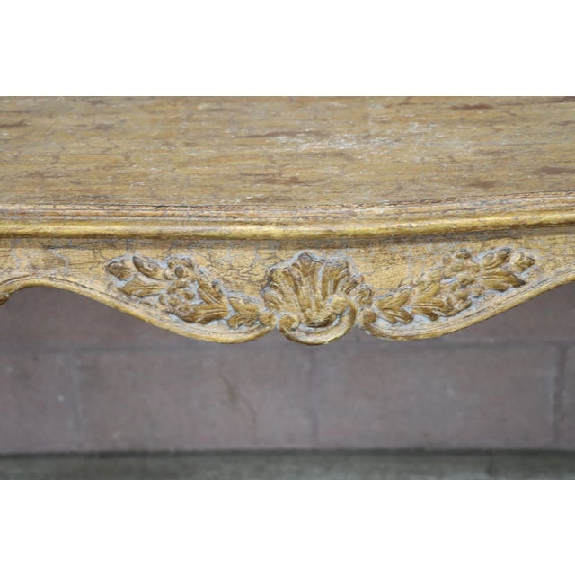 Wood Country French Console For Sale - Image 7 of 8