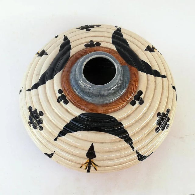 Vintage Italian Vase by Ceramic A, 1972 For Sale - Image 4 of 6