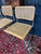 Authentic Mid-Century Italian Cesca Cantilever Chairs Attributed to Marcel Breuer Elevate your dining space with this...
