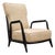 Armchair in Black Hardwood & Chenille, Giuseppe Scapinelli, 1950s - Lot 584 For Sale