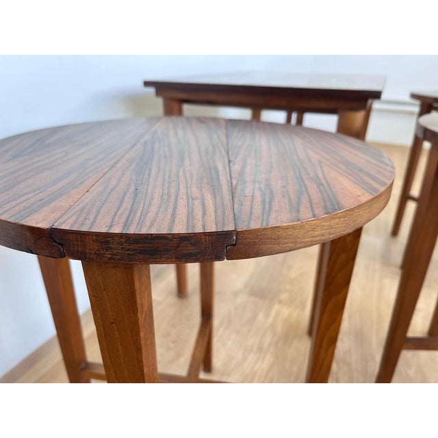 Rosewood Nesting Tables by Poul Hundevad, Denmark, 1960s, Set of 5 For Sale - Image 6 of 13