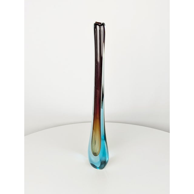 Italian Multicolored Murano Sommerso Glass from Seguso Vetri Darte, 1960s For Sale - Image 7 of 10