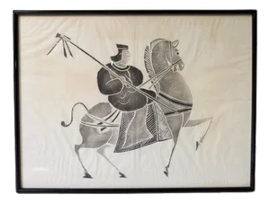 Chinese Artist, Composition, Print on Rice Paper, Early 20th Century