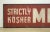 Newly Made Reclaimed Kosher Meats Aluminum Marty Supreme Movie Prop Sign For Sale - Image 4 of 8