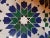 Tazia Blue/White/Green Moroccan Mosaic Tile Fountain For Sale - Image 4 of 7