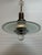 Mid 20th Century Mid 20th Century Art Deco Saturn Etched-Glass + Chrome Chandelier For Sale - Image 5 of 12