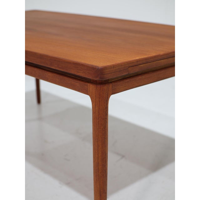Christian Linneberg Dining Table in Teak by Johannes Andersen, Denmark, 1960s For Sale - Image 4 of 18