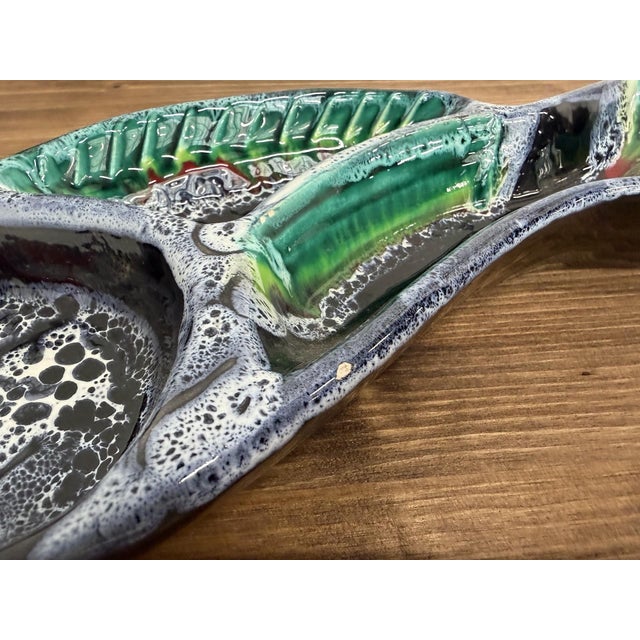1950s Fish Ceramic Trinket Dish from Vallauris, 1950s For Sale - Image 5 of 10