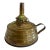 Antique Primitive Brass Finger Oil Lamp For Sale