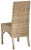 2020s 18''H Rattan Side Chair in Natural Unfinished - a Pair For Sale - Image 5 of 11