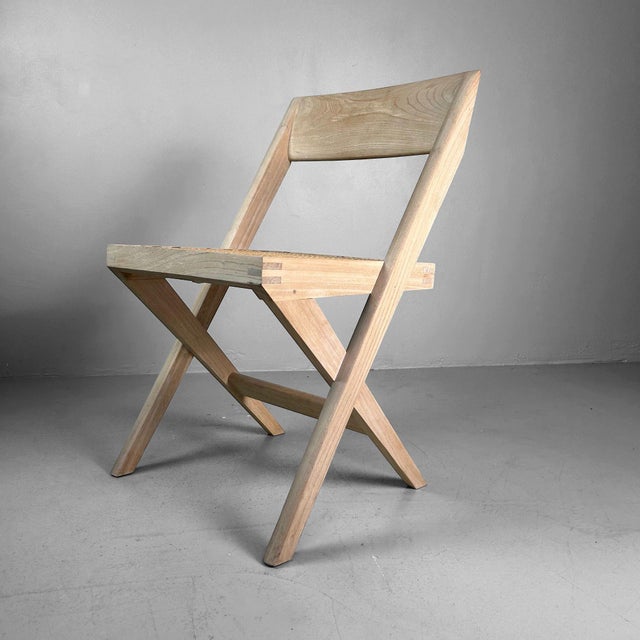 Pierre Jeanneret Chair in the style of Chandigarh, 1950s For Sale - Image 4 of 12