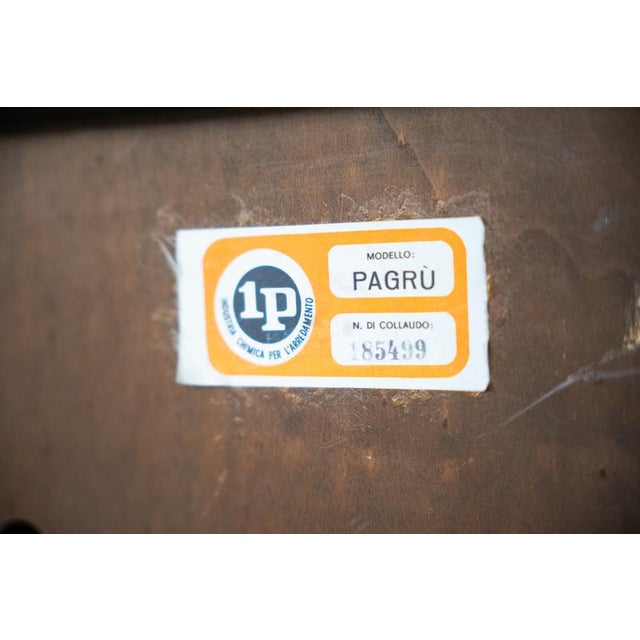 Black Pagru Lounge Chair by Claudio Vagnoni for 1P, 1970s For Sale - Image 8 of 9