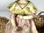 Art Nouveau Stellmacher Teplitz Porcelain Figurine: Girl on Donkey, Restored Antique For Sale - Image 3 of 10