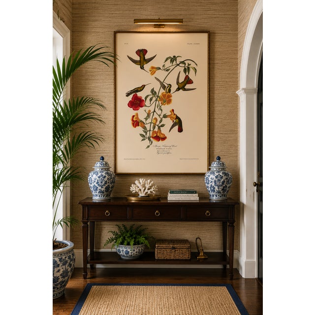 Mango Hummingbird, Museum Style Audubon Bird Print, 40" X 60" For Sale In Buffalo - Image 6 of 11