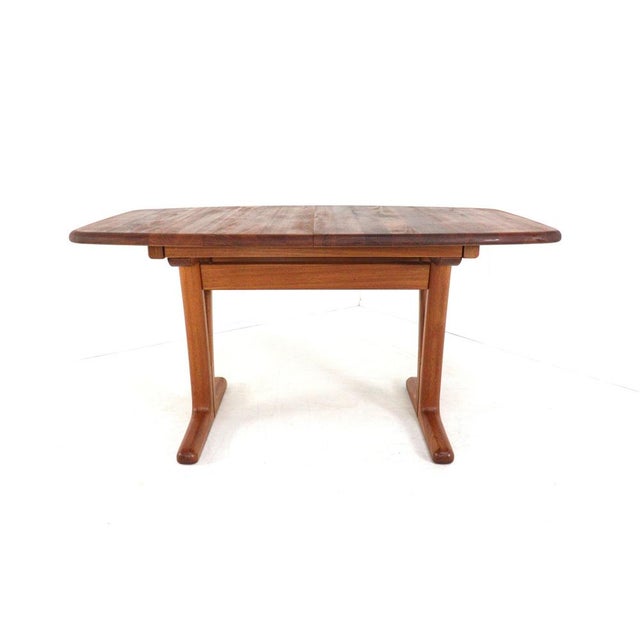Oval Extendable Vokslev Dining Table from Holstebro For Sale - Image 12 of 16