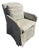1 of 2 - Kravet Green Paisley Fully Upholstered Parsons Chair For Sale