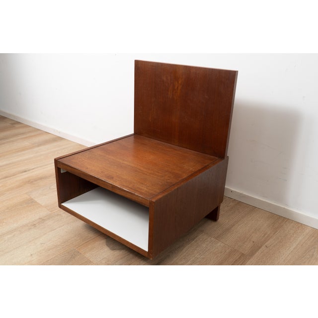Mid-Century Modern EU11 Nightstand by Cees Braakman for Pastoe, 1950s For Sale - Image 3 of 7