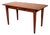 Small Cherry Wood Farm Table For Sale