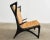 Midcentury Italian Gio Ponti Style Lacquer Ebonized Settee For Sale - Image 10 of 13