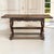 Rustic European 18th Century Spanish Oak Trestle Table ~ Console ~ Library Table For Sale - Image 3 of 18