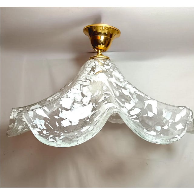 Mid-Century Modern Murano Glass Ceiling Light from La Murrina Cancan, 1970s For Sale - Image 6 of 11