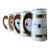 Vintage Playing Card Mugs Wooden Handles - Set of 4 For Sale