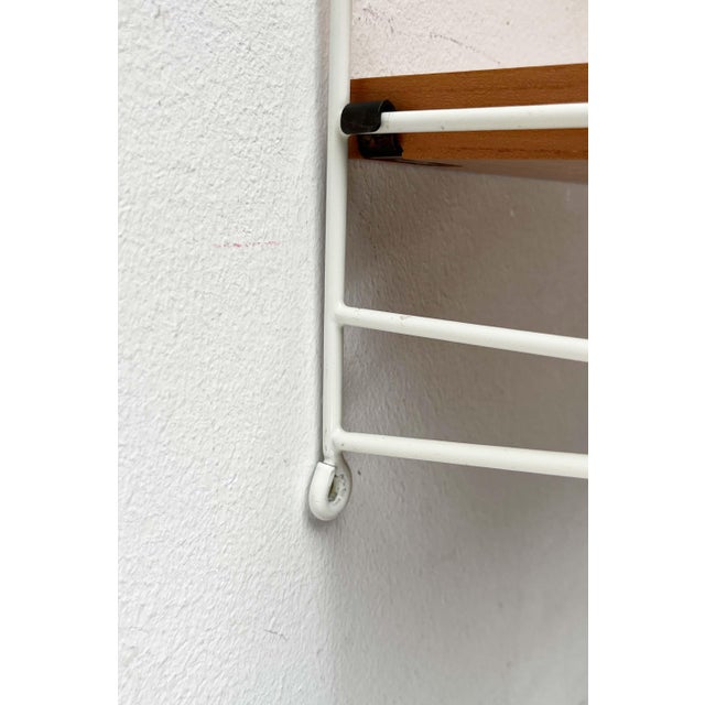 Mid-Century Modern White String Shelf from String Design Ab, Sweden, 1960s For Sale - Image 17 of 18