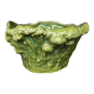 Broccoli Shaped Studio Art Pottery Bowl