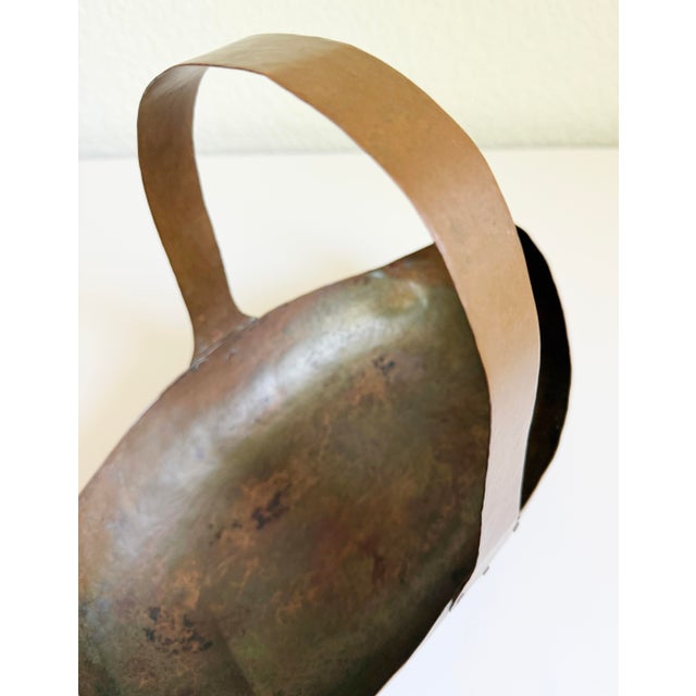 Arts & Crafts, Dirk Van Erp "Canoe" Basket, Early 1900s, Attributed For Sale - Image 12 of 16