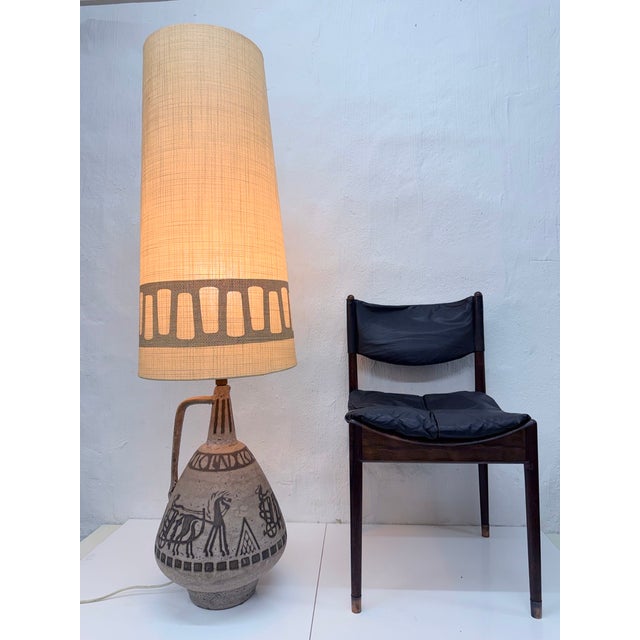 Aegina Floor Lamp by Hans Welling for Ceramano, 1960s For Sale - Image 4 of 16