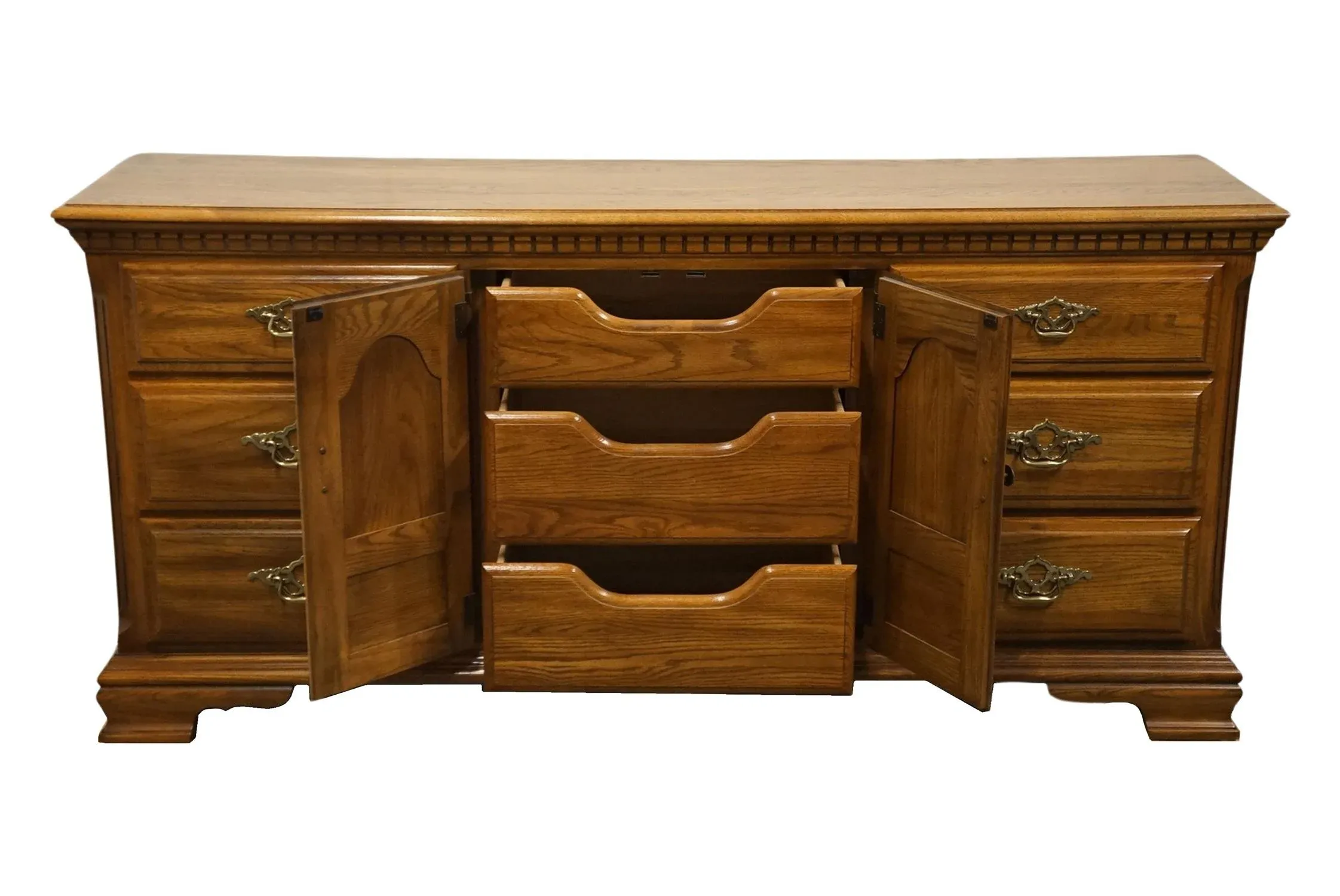 Sumter Cabinet Solid Walnut Early American Style 70