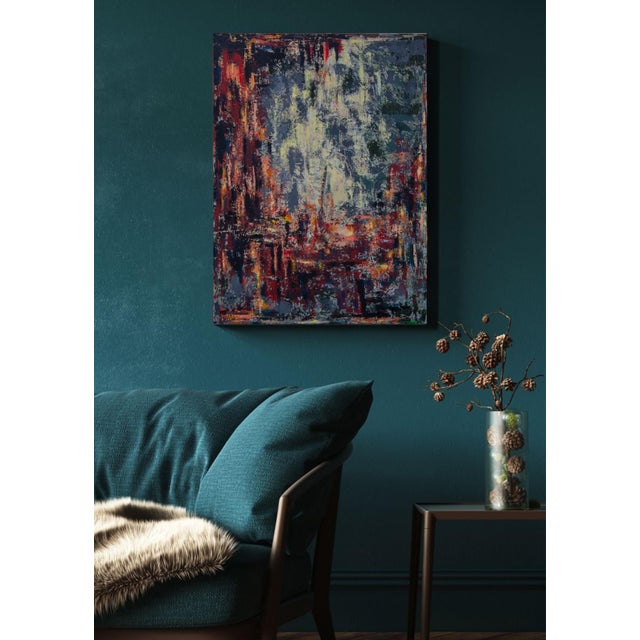 Natalia Vypritskaia, Layers: Silence Between 1, Texture Paste Acrylic on Canvas For Sale - Image 4 of 9