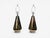 Contemporary Modern Table Lamps, Distressed Bronze Glass Finish, Lucite, Usa - a Pair For Sale In New York - Image 6 of 10