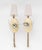 Hollywood Regency Style Gilt Wall Sconces, Pair For Sale - Image 9 of 9