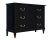 Chest of drawers, French, made of mahogany that has been ebonized and finished with a lustrous French polish. This piece...