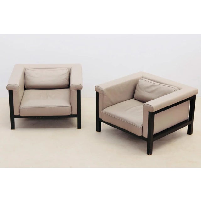 Set of Club Chairs by Jules Wabbes, 2010 For Sale - Image 9 of 9